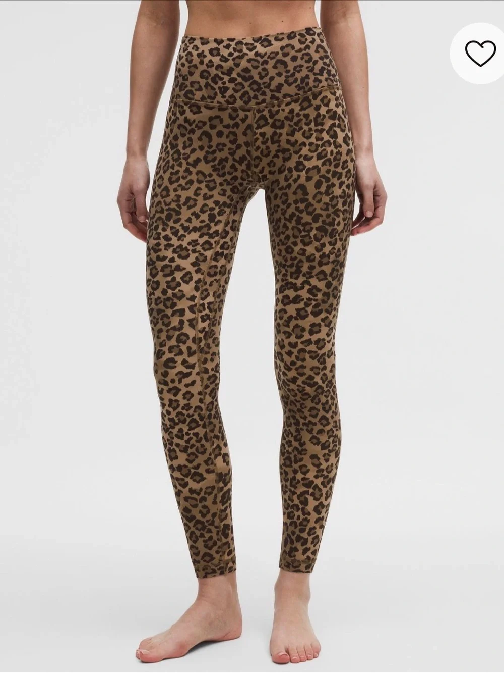 NWT lululemon athletica true Leopard multi High-Waist Leggings 25” - Picture 2 of 8